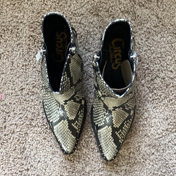 Snake Ankle Boots - Picture 2 of 5